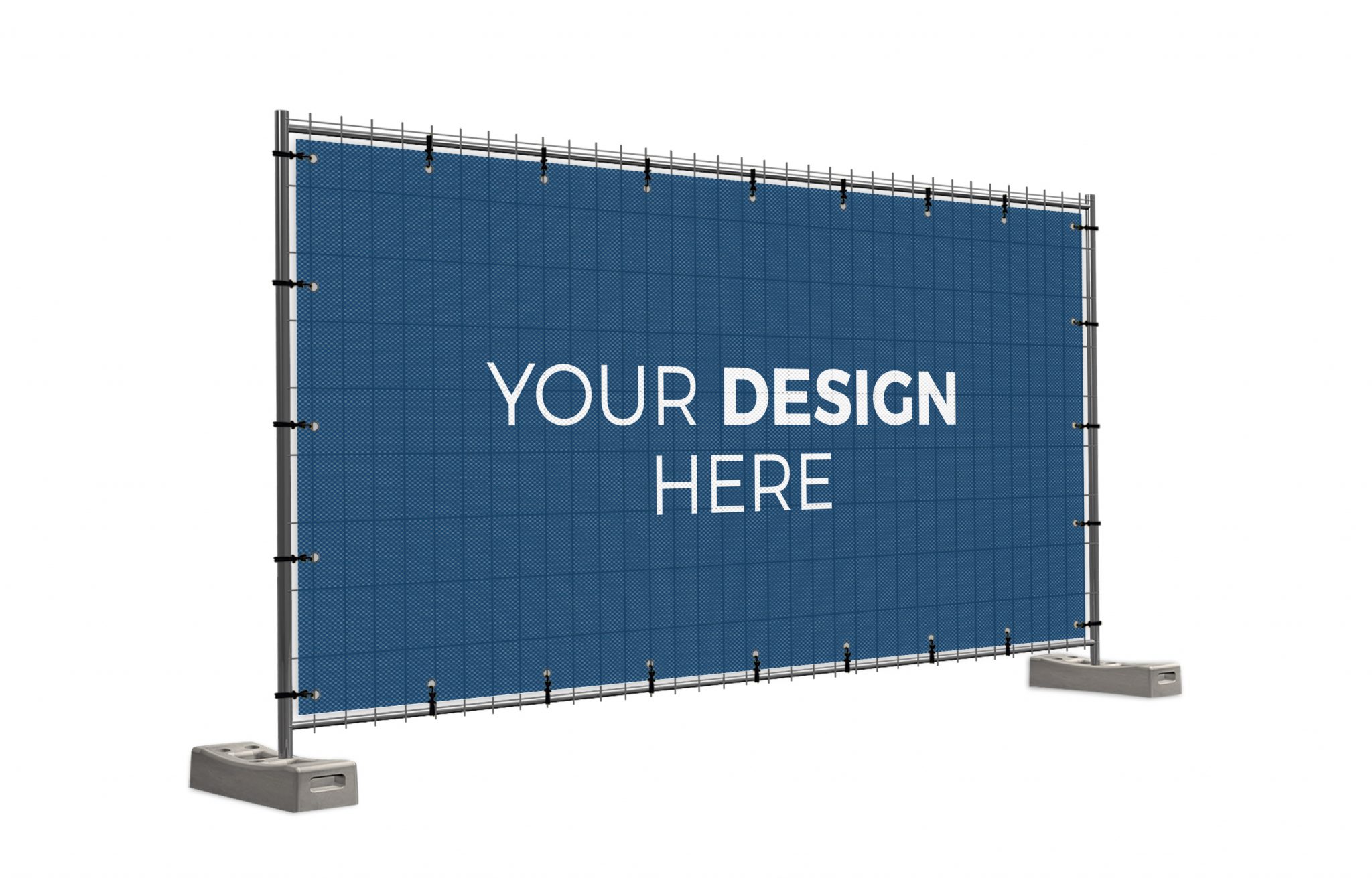 Heras Fencing Banners Full Colour Big Value Banners